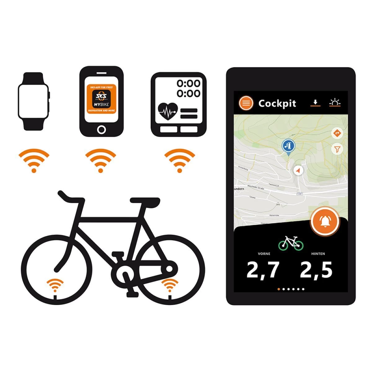 SKS Valve électronique Air Spy Schrader – Image 2